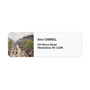 Pissarro - Boulevard Montmartre, Frühling