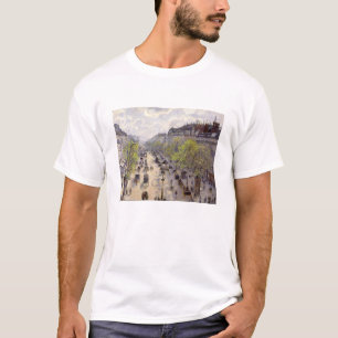 Pissarro - Boulevard Montmartre, Frühling T-Shirt