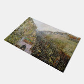 Pissarro - Boulevard Montmartre, Mardi Gras Fußmatte (Schrägansicht)