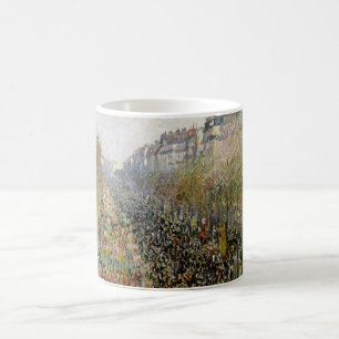 Pissarro - Boulevard Montmartre, Mardi Gras Kaffeetasse