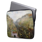 Pissarro - Boulevard Montmartre, Mardi Gras Laptopschutzhülle (Vorderseite Links)