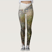 Pissarro - Boulevard Montmartre, Mardi Gras Leggings (Vorderseite)