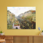 Pissarro - Boulevard Montmartre, Mardi Gras Leinwanddruck (Insitu (Wohnzimmer))
