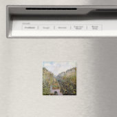 Pissarro - Boulevard Montmartre, Mardi Gras Magnet (In Situ (Geschirrspüler))
