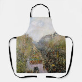 Pissarro - Boulevard Montmartre, Mardi Gras Schürze (Vorderseite)