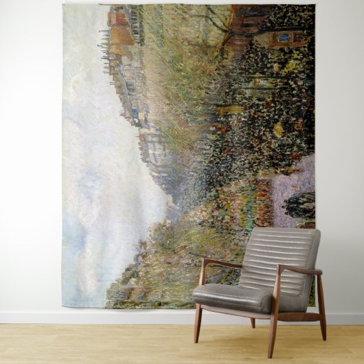 Pissarro - Boulevard Montmartre, Mardi Gras Wandteppich (Beispiel)