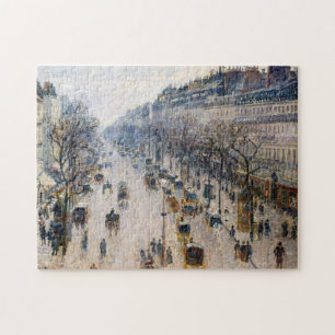 Pissarro - Boulevard Montmartre, Wintermorgen Puzzle