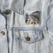 Pissarro - Boulevard Montmartre, Wintervormittag Button (Beispiel)