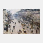 Pissarro - Boulevard Montmartre, Wintervormittag Fußmatte (Vorderseite)