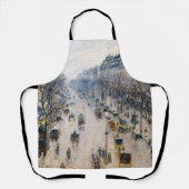 Pissarro - Boulevard Montmartre, Wintervormittag Schürze (Vorderseite)