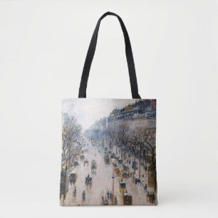 Pissarro - Boulevard Montmartre, Wintervormittag Tasche