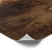 Pissarro Cappella Santa Maria degli Angeli Poster (Ecke)