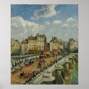 Pissarro - Der Pont-Neuf Poster