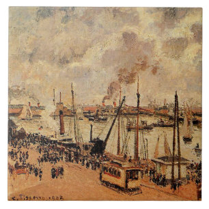 Pissarro - Der Port Le Havre Fliese