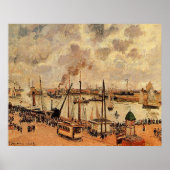 Pissarro - Der Port Le Havre Poster (Vorne)
