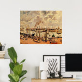 Pissarro - Der Port Le Havre Poster (Heimbüro)
