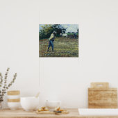 Pissarro - Die Dusche und der Plowman Poster (Küche)