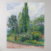 Pissarro - Garten von Octave Mirbeau bei Damps (Eu Poster (Vorne)