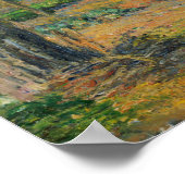 Pissarro - Gemüsegarten Poster (Ecke)