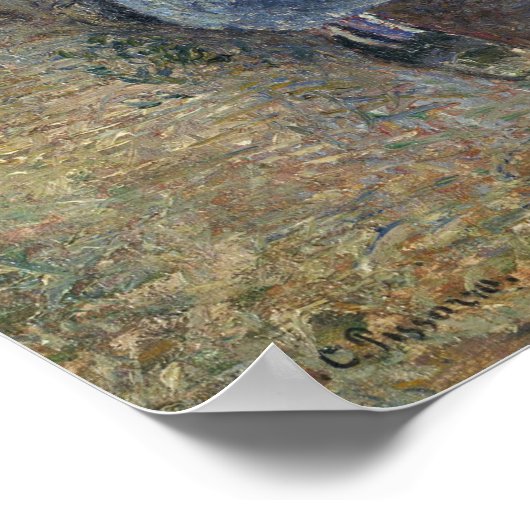 Pissarro - Gespräche Poster (Ecke)