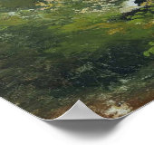 Pissarro - Haus in Holz in St. Thomas Antilles Poster (Ecke)