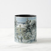 Pissarro - Haus Piette in Montfoucault, Tasse (Zentrum)