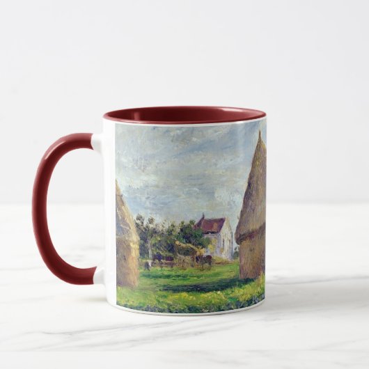 PISSARRO - HAYSTACKS UND CABBAGE PATCH TASSE (Links)