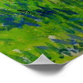 Pissarro - Hirten und Gänse, Eragny 1890 Poster (Ecke)