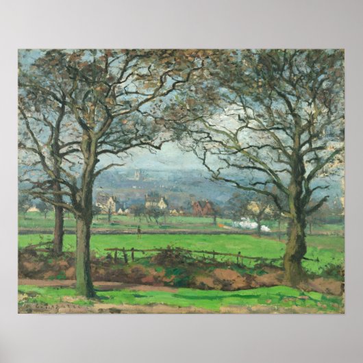 Pissarro - in der Nähe von Sydenham Hill Poster (Vorne)
