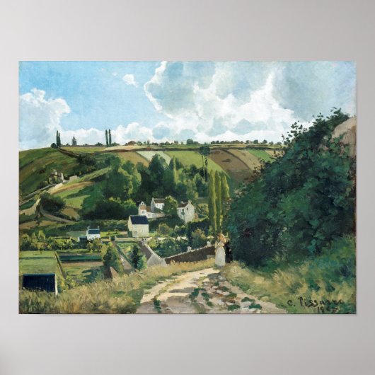 Pissarro - Jalais Hill, Pontoise, Poster (Vorne)