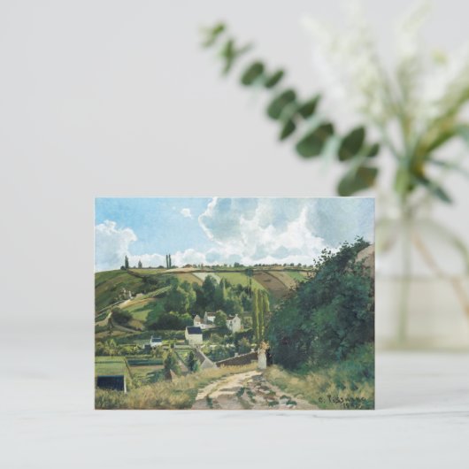Pissarro - Jalais Hill, Pontoise, Postkarte (Stehend Vorderseite)