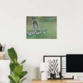 Pissarro - Junge Hirten von Gänsen 1886 Poster (Heimbüro)
