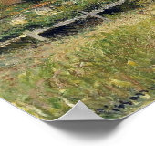 Pissarro - Kirche in Eragny 1884 Poster (Ecke)