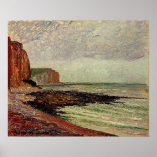 Pissarro - Klippen bei Petit Dalles 1883 Poster