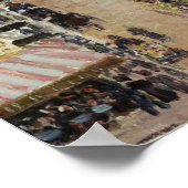 Pissarro - La Rue Saint-Honore 1898 Poster (Ecke)