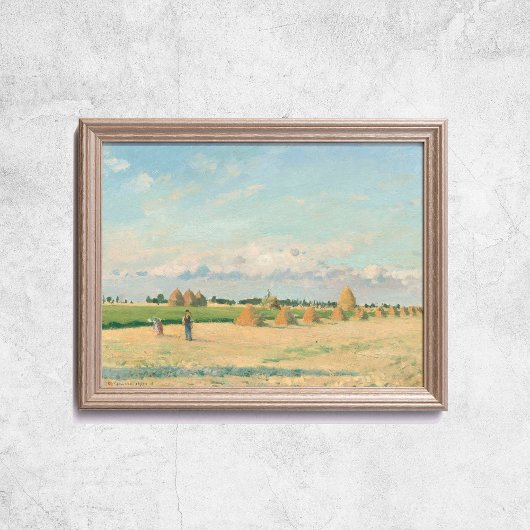 Pissarro Landschaft Ile De France Art Poster