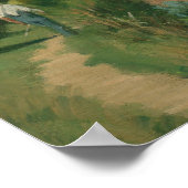 Pissarro Landschaft Les Patios Berühmte Kunst Poster (Ecke)