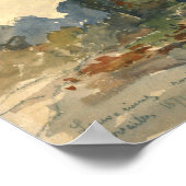 Pissarro - Louveciennes Route De Saint-Germain Poster (Ecke)