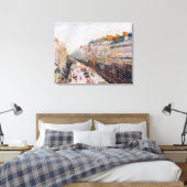 Pissarro - Montmartre, Mardi Gras am Boulevard Leinwanddruck (Insitu (Schlafzimmer))
