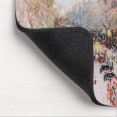 Pissarro - Montmartre, Mardi Gras am Boulevard Mousepad (Ecke)