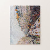 Pissarro - Montmartre, Mardi Gras am Boulevard Puzzle (Vertikal)