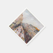 Pissarro - Montmartre, Mardi Gras am Boulevard Serviette (Ecke)