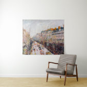 Pissarro - Montmartre, Mardi Gras am Boulevard Wandteppich (Beispiel (Horizontal))