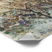 Pissarro - Morgensonnenlicht auf dem Schnee Eragny Poster (Ecke)