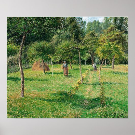 Pissarro - Orchard in Eragny 1896 Poster (Vorne)