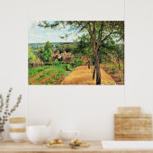 Pissarro - Orden von Louveciennes, schöne Kunst, Poster (Küche)