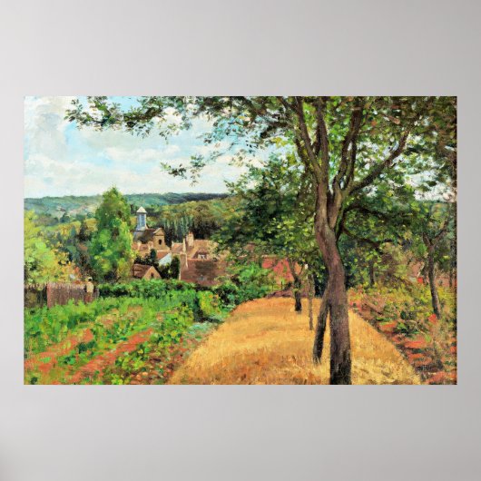 Pissarro - Orden von Louveciennes, schöne Kunst, Poster (Vorne)