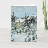 Pissarro - Piette's House in Montfoucault Karte (Vorderseite)