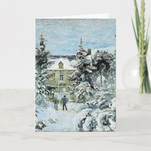 Pissarro - Piette's House in Montfoucault Karte