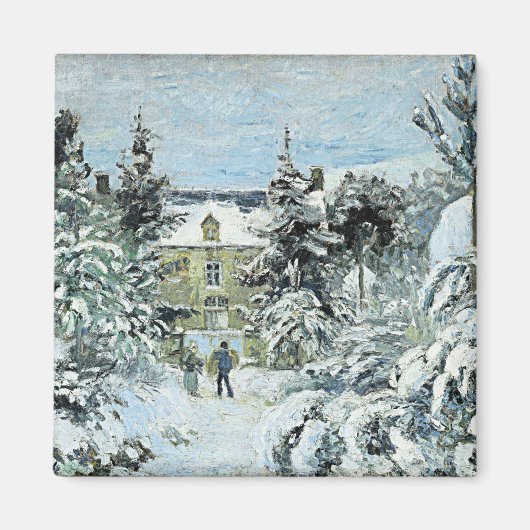 Pissarro - Piette's House in Montfoucault Magnet (Vorne)